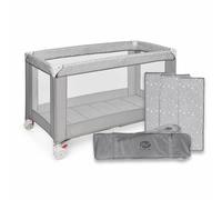 Cuna de viaje plegable Basic de MS Gris estrellas Innovaciones MS