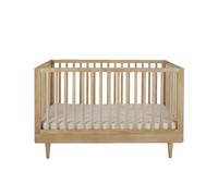 Cuna evolutiva de pino de 70x140 cm L. 145 cm