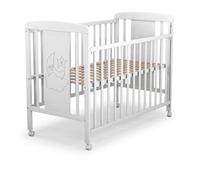 Cuna para bebé, modelo cielo Mundi Bebé + Colchón Viscoelástica + Protector de colchón impermeable