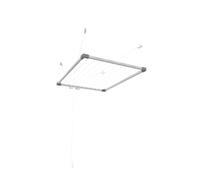 Cuncial Tendedero de Techo Tezno Aluminio inoxidable 10 cuerdas hasta 16 m extensible
