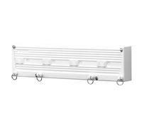 Cuncial Tendedero automático de pared TZ-S-4, 4 cuerdas, hasta 20 m