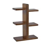 Cup Rack - Organizador de almacenamiento de madera de 3 niveles | Organizador de copas - Estante de madera para ahorrar espacio en la cocina, no deslizante, soporte de tres animales para