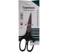 CUPERINOX Tijeras Cocina Profesional Mango negro de plástico Tijeras de Trinchar Tijeras Pollo Tijera Pescado Tijera Acero Inoxidable Apto Lavavajillas