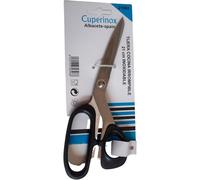 CUPERINOX Tijeras Cocina Profesional Mango negro Tijeras 21 cm Tijeras de Trinchar Tijeras Pollo Tijera Pescado Tijera Acero Inoxidable Apto Lavavajillas