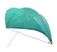vidaXL Cúpula para piscina 430 x 430 x 210 cm Verde Mar