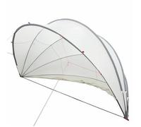 Cúpula Para Piscina Manual Gris Y Naranja 430 X 430 X 210 Cm Vidaxl