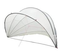vidaXL Cúpula para piscina Manual Gris y naranja 546 x 516 x 250 cm