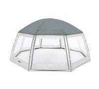 Cúpula Redonda Para Piscinas Desmontables 600x600x295 Cm