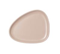 CURVA Plato de desayuno 22 cm, arena, gres, LIND DNA