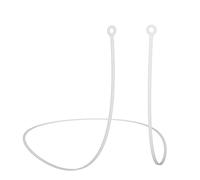 CURVD Cable de silicona flexible y duradero para un ajuste seguro y cómodo de los tapones para los oídos, auriculares y auriculares, Nube, 1 Unité (Lot de 1)