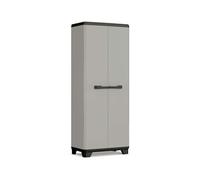 Curver armario alto linear 3 balda 173x68x39cm negro-gris 246637