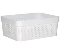 Curver Bandeja Infinity 11 l Plástico Blanco 35,6 x 26,6 x 13,6 cm