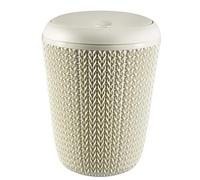 Curver - Bandeja Organizadora Knit A4 4,5L. Rectangular - Color Blanco Oasis