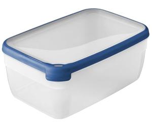 Curver Bote Hermético Rectangular 5,4L Grand Chef, Azul, 28x18x10.5 cm, 169617