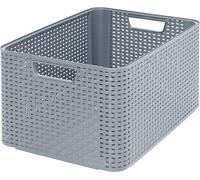 Curver: Cesta/Contenedor de almacenamiento, gris, 30 litros