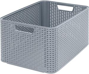 Curver: Cesta/Contenedor de almacenamiento, gris, 30 litros