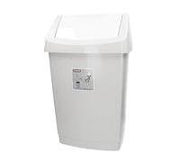 Curver cesto basculante 'click-it' 25l, color gris lux/granitado, dise