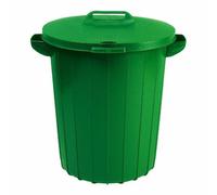 Curver contenedor para residuos 90l verde, ideal para reciclaje y alma