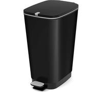 Curver - cubo de basura chic bin con pedal antideslizante 45l, 44,5x 2