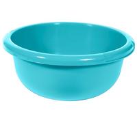 Curver - Cuenca Redonda 4L - Cuenco para el hogar y la Cocina - Bandeja de Lavado práctica y apilable - para Lavar la Ropa, los Platos y Las Verduras - 28 x 12 cm - Azul Turquesa