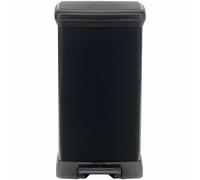 Curver Decobin Papelera Rectangular Negro Carbón 50 L