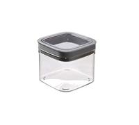 CURVER - Dry Cube Tarro Hermético con Tapa para Conservar Alimentos en Seco 0,8L. - Color Transparente / Gris