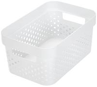 Curver Cesta perforada Infinity, plástico reciclado, 4,5 litros, blanco