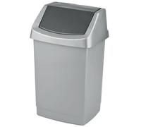 Curver kosz uchylny 'click-it' 25l /srebrny/ grafitowy