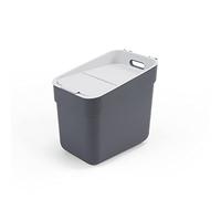 Curver Listo para coleccionar, 100% reciclado, 20 L, accesorios de cocina, reciclaje, tapa de color gris claro