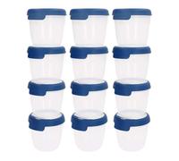 Curver pack 12 recipientes herméticos (0,4l) 10 cm