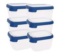Curver pack 6 recipientes herméticos (1,2l) 9 cm