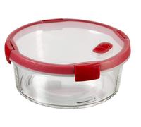 Curver pojemnik cook okr?g?y 1,2l ransparentny/ czerwony