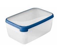 Curver recipiente rectangular 5,4 l transparente azul 28x18x10.5 cm
