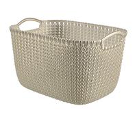 Curver Rectangular L ~19L, Blanco Oasis, 37.6x26.8x21.6 cm, 230005 (03700-X64-00)