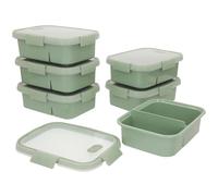 Curver pack 6 recipientes herméticos 20x15x7 cm (0,6+0,3l) 7 cm