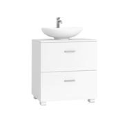 Custos Collection - Mueble Bajo Lavabo Móvil Blanco Nube