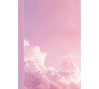 Cute Girly Pink B5 Journal Lined: 7x10 College Ruled Notebook for School, Work & Note Taking - 180 Pages of Cream Paper - Pastel Aesthetic Design for Students & Professionals