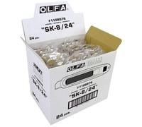 Cutter de seguridad con cuchilla trapezoidal de 18 mm en bolsa de plástico