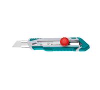 CUTTER HOJA 18 MM Y RULETA MARCA TOTAL