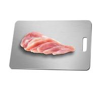Cutting Board - Cutting Board Titanium| Chef Prep Block With Sl urable Finish | Premium Titanium Slicing For Culinary Tasks | Modern Food Prep Tray With Anti-Scratch Layer | Heavy-Duty Car