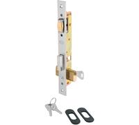 CVL Cerradura Metálica Embutir 1963V Entrada 12mm Rodillo y Palanca Cilindro Latón Oval Níquel: Asegura tu hogar con la cerradura CVL, diseñada para máxima seguridad y durabilidad.