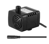 CVUTOVO Bomba de Agua Sumergible Pequeña para Acuario y Fuentes, Flujo 380l/h, bajo Consumo Eléctrico, Material Plástico, Adecuado para Uso Doméstico Agua o Tierra