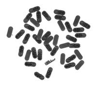 CVUTOVO Conector de Cadena Negro para Persianas Verticales, 20 Piezas de Pom para Conectar y Mantener Cortinas en Oficina y Comedor