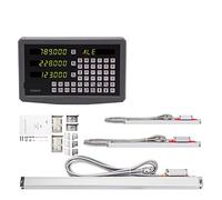 CWCQGH Sensor de Regla de Rejilla, Kit DRO de 3 Ejes para Metal, Pantalla Digital con Sensor codificador de Escala Lineal de 70-1020 mm para Torno, fresadora y taladradora.,KA3 KA5 KA5 SDS6-3V-1