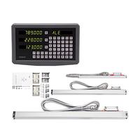 CWCQGH Sensor de Regla de Rejilla, Kit DRO de 3 Ejes para Metal, Pantalla Digital con Sensor codificador de Escala Lineal de 70-1020 mm para Torno, fresadora y taladradora.,KA3 KA3 KA5 SDS6-3V-1