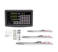 CWCQGH Sensor de Regla de Rejilla, Kit DRO de 3 Ejes para Metal, Pantalla Digital con Sensor codificador de Escala Lineal de 70-1020 mm para Torno, fresadora y taladradora.,KA5 KA5 KA5 SDS6-3V-1