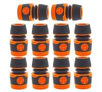 CWOQOCW 10 conectores de acoplamiento rápido para manguera de jardín de 1/2 pulgada, accesorios de plástico ABS para una conexión rápida, adaptadores a prueba de heladas para riego, riego y limpieza