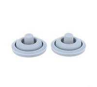 CWOQOCW Anillo de sellado de silicona de repuesto para olla a presión WMF Perfect modelo 6093109502, tapa de tapa de junta sello de alta presión gris, paquete de 2 (2 unidades)
