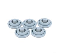 CWOQOCW Anillo de sellado de silicona de repuesto para olla a presión WMF Perfect modelo 6093109502, tapa de tapa de junta sello de alta presión gris, paquete de 2 (5 unidades)