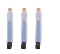 CWOQOCW Cepillos de soldadura con cabezales de cobre para limpieza de soldadura de acero inoxidable, compatible con CA CC, kit de mango de goma negra de cerdas de 60 mm (M10)